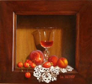 Voir le détail de cette oeuvre: fruits rouges au vin 